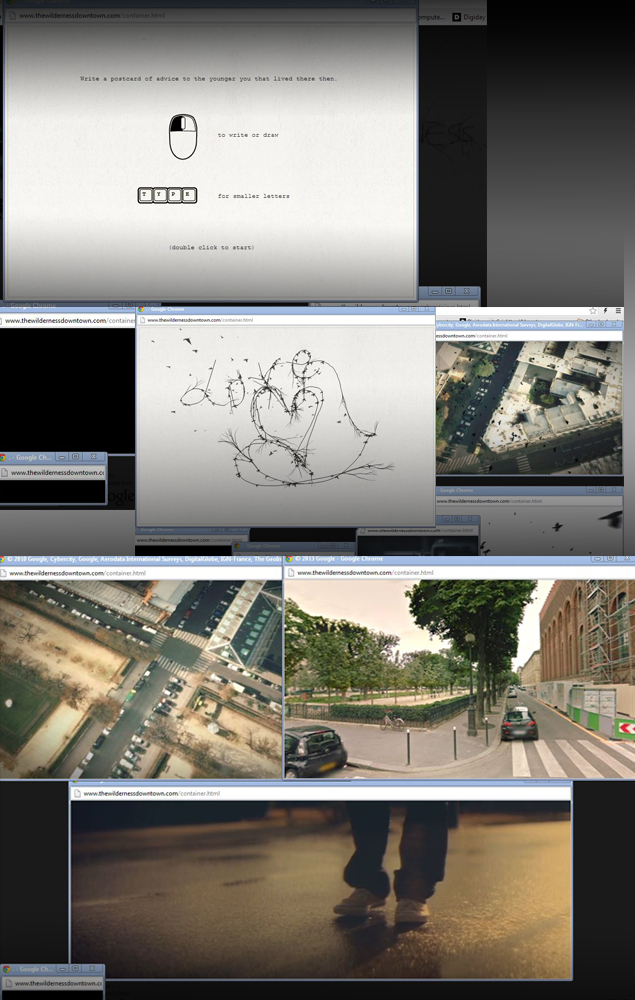snapshot of screen, while waching interactive film